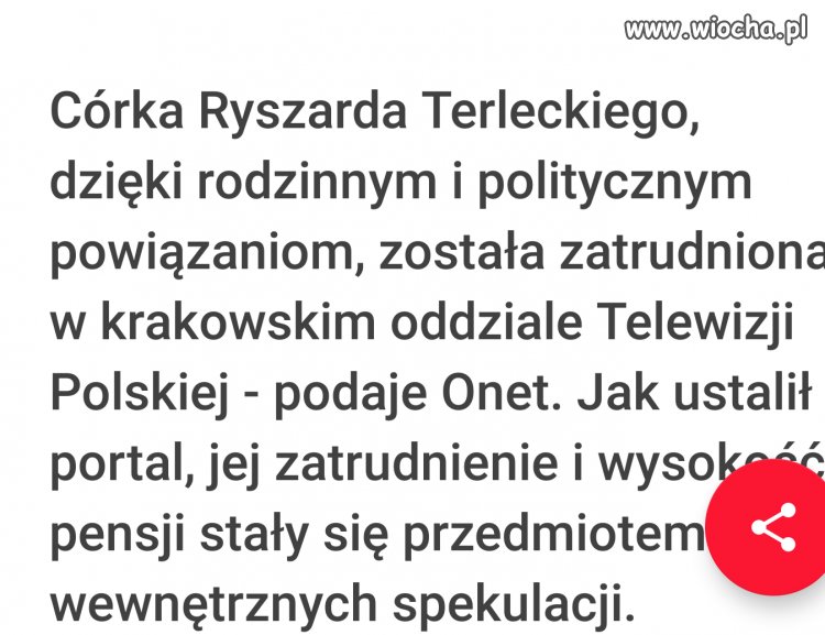Resortowe dzieci Pis na swoim...