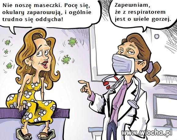 Mały problem z maseczką