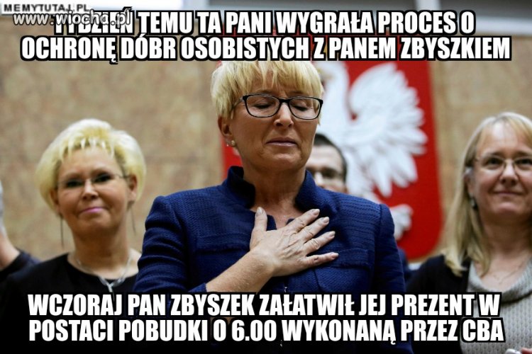 Dżentelman pan zbyszek jak zwykle szarmancki...