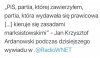 Minister Rolnictwa?