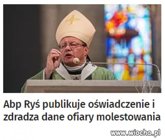 Ofiary które donoszą na księdza ujawniamy