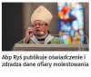 Ofiary które donoszą na księdza ujawniamy