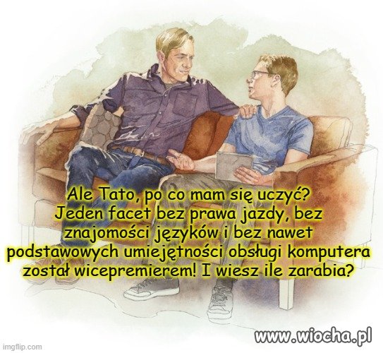 Przykład idzie z góry!