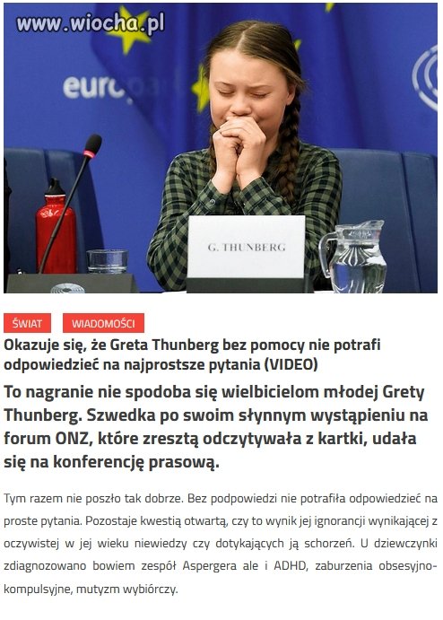 Coś szwankuje ta lewacka tuba propagandowa