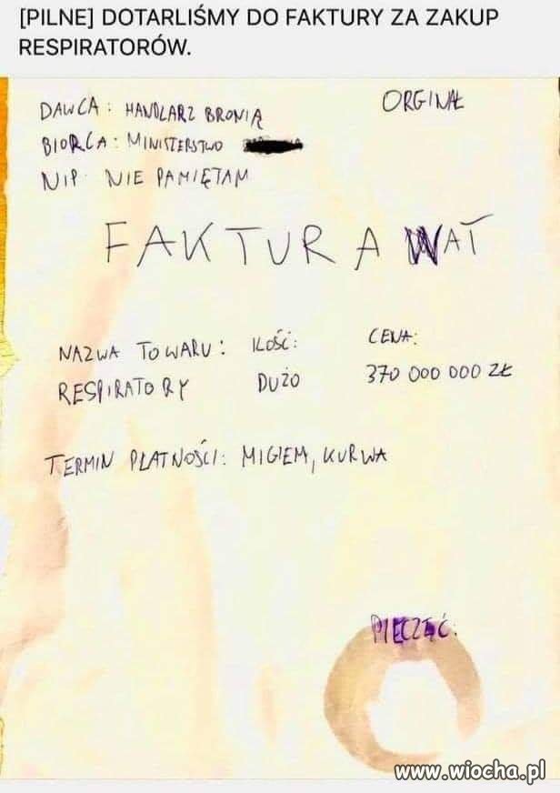 Jest faktura 
