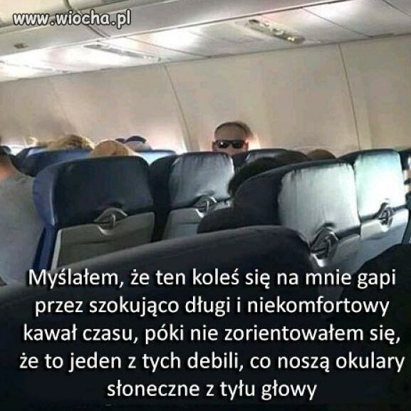  Takie tam z samolotu 