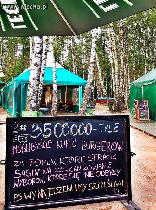 Tymczasem na jednym z kempingów