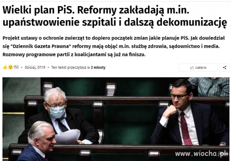 Dziękuję towarzyszu za przywrócenie PRLu