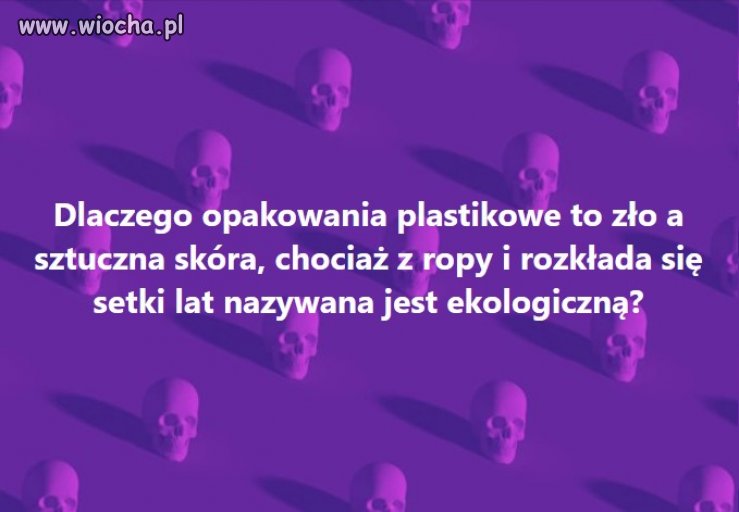 Ekologiczna ściema