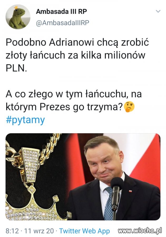 No właśnie ... Taki mu nie wystarczy ?