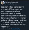 Taka karma, proszę księdza.