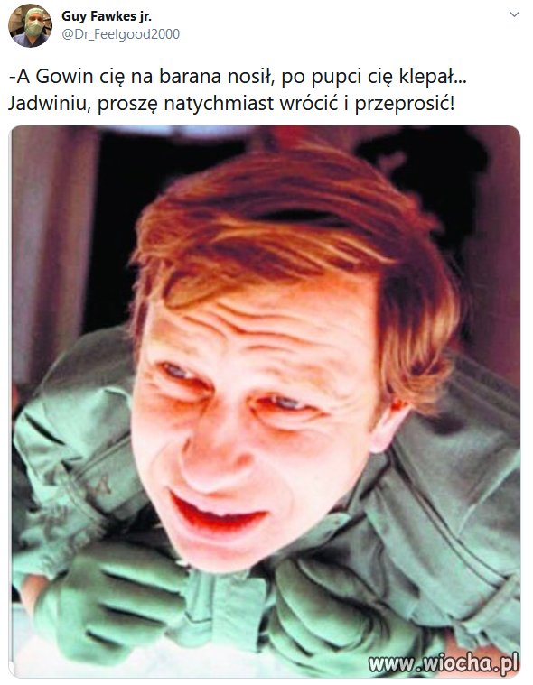 Jadwiniu! Tak bez pożegnania ???