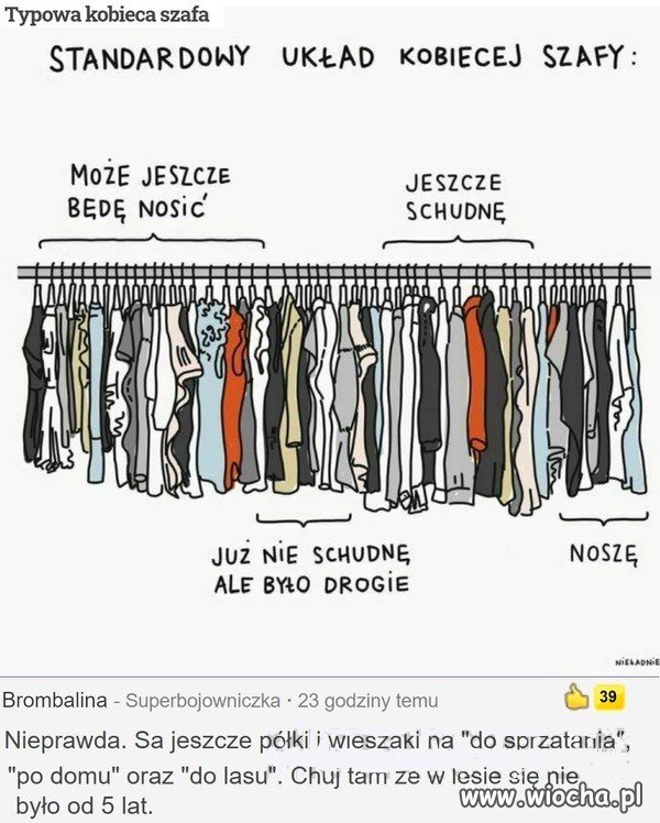 Kobieca szafa   