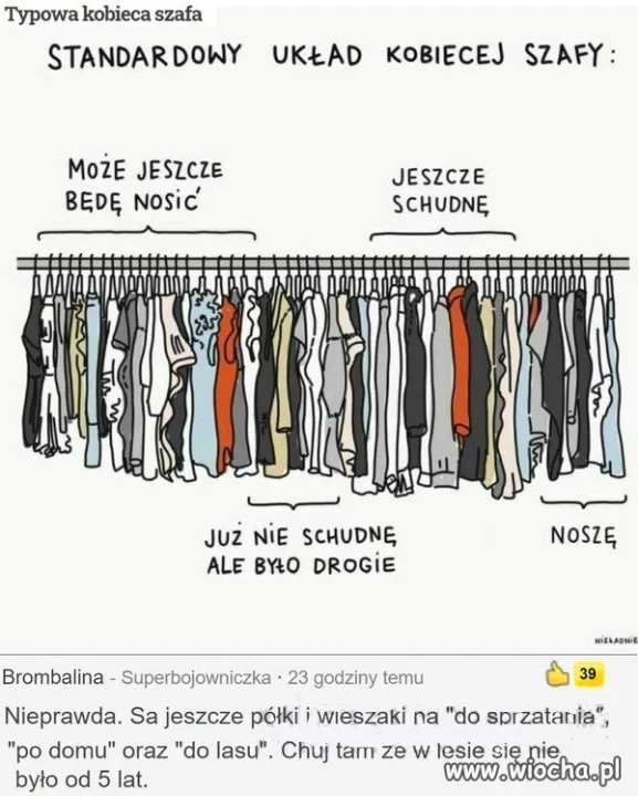 Kobieca szafa   
