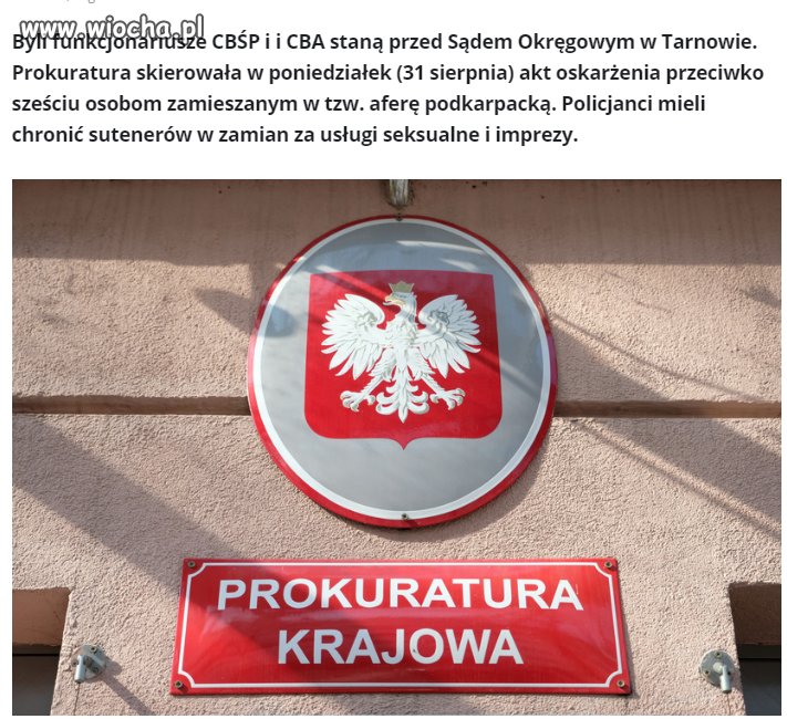 Afera podkarpacka nabiera tempa
