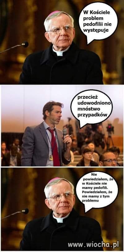 W kościele problem pedofilii nie występuje...