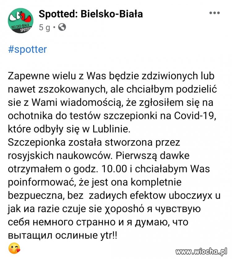 Rosyjska szczepionka na COVID-19...