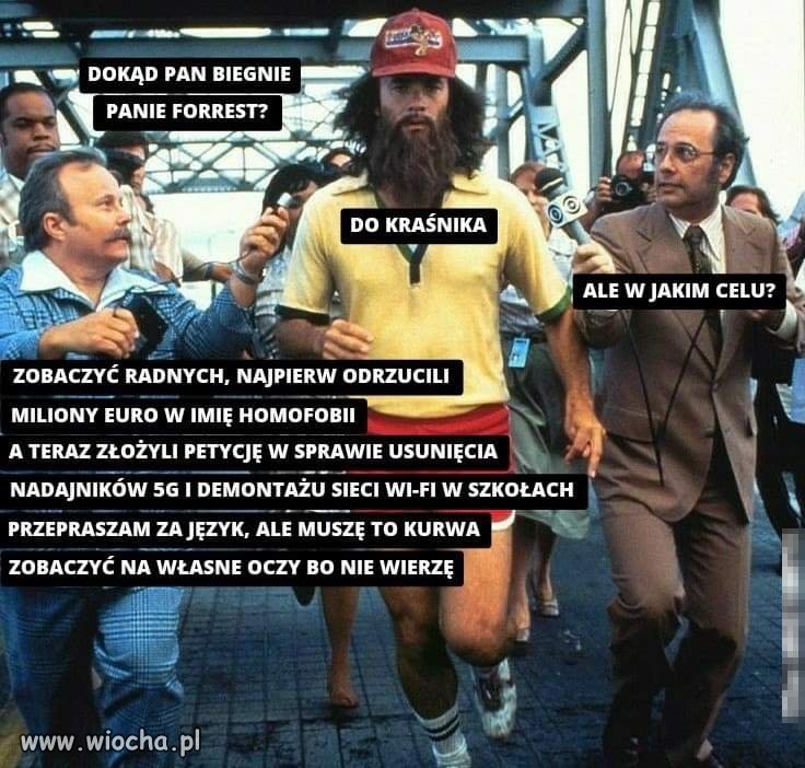 Dokąd pan biegnie panie Forrest?