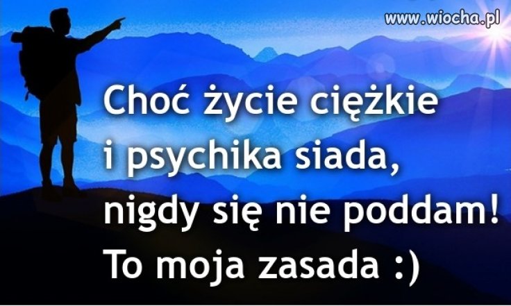 Trzeba być twardym,