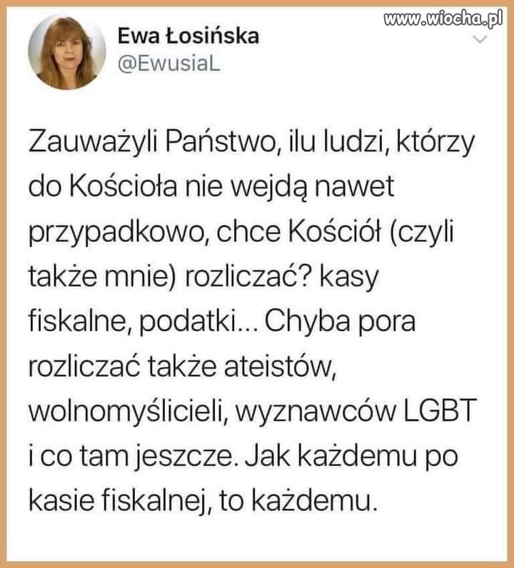 Kolejny przykład na to