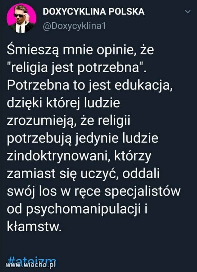 Od zarania dziejów wiadomo