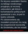 Sasin - wioskowy przyglup, czy bystry czlowiek?