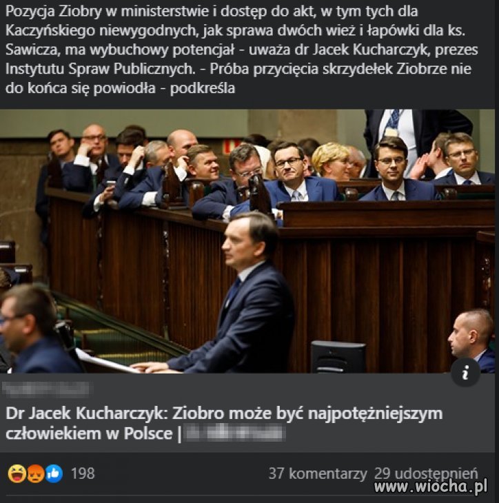 Ziobro najpotężniejszym człowiekiem w Polsce?