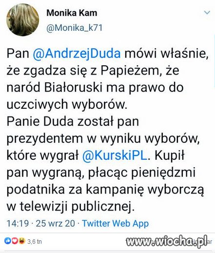 POLACY TEŻ ZASŁUGUJĄ NA UCZCIWE WYBORY
