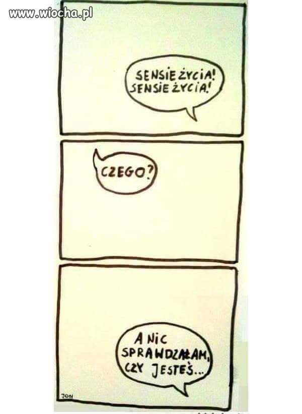 No i taka sytuacja...