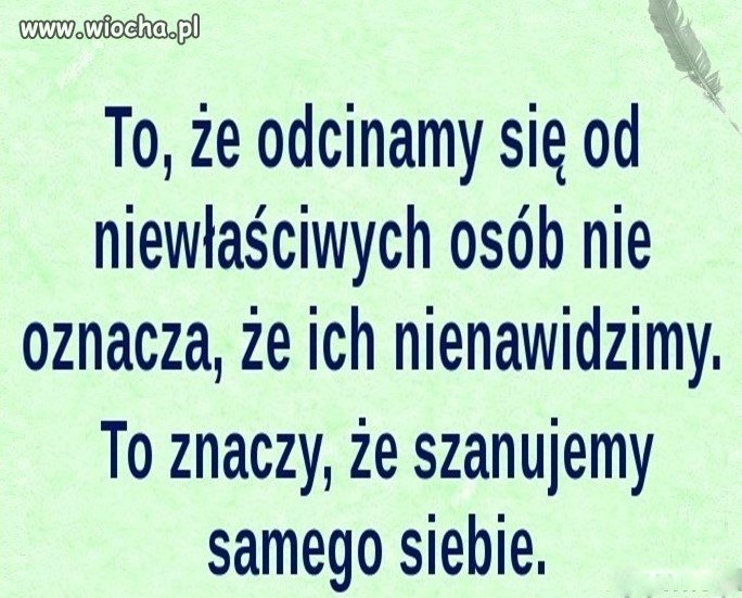 Odcinam się od ludzi pokroju PiS