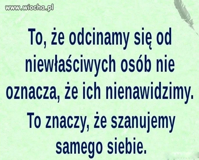 Odcinam się od ludzi pokroju PiS
