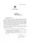 Pismo do Pana Ministra