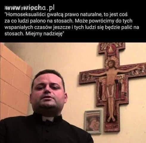 Strzał w kolano ks. Rafała Trytka