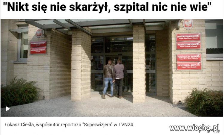 Nikt się nie skarżył bo nie żyją 
