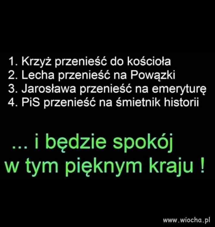 Jest rozwiązanie 