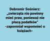 Zapomniał wspomnieć o księżach...