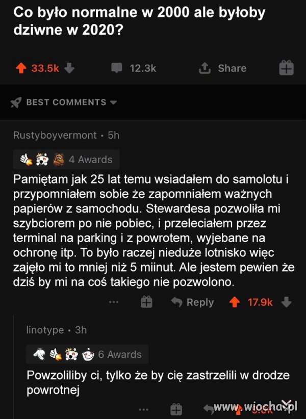 Co było normalne w 2000 roku