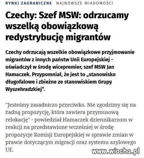 Wreszcie się obudzili, lepiej późno niż wcale
