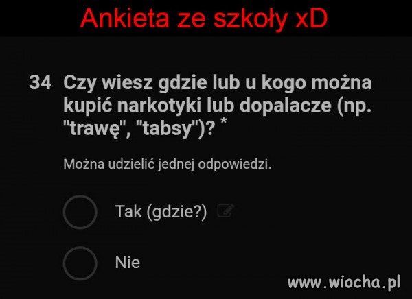 Ktoś się z głupkiem na głowę zamienił?