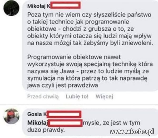 Uważajcie na Jawe.
