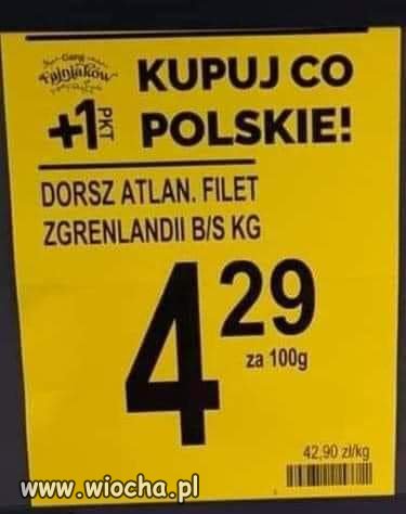 Polski dorsz.