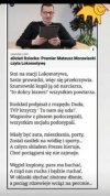 Premier czyta