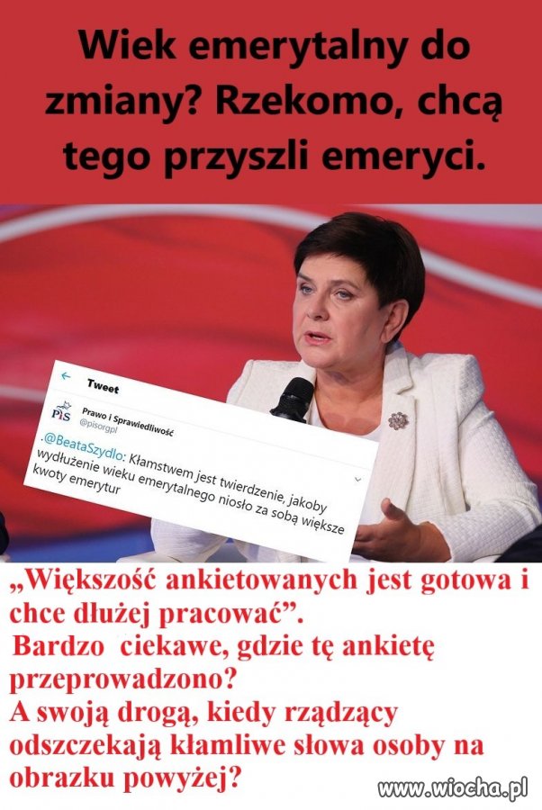 Wiek emerytalny do zmiany?