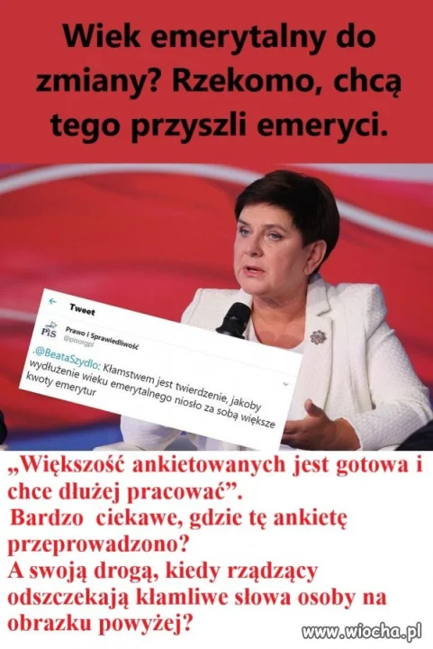 Wiek emerytalny do zmiany?