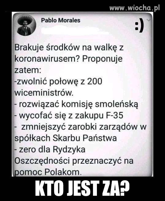 Kto jest za ?