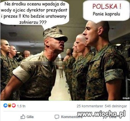 Tak jest żołnierzu! 😃