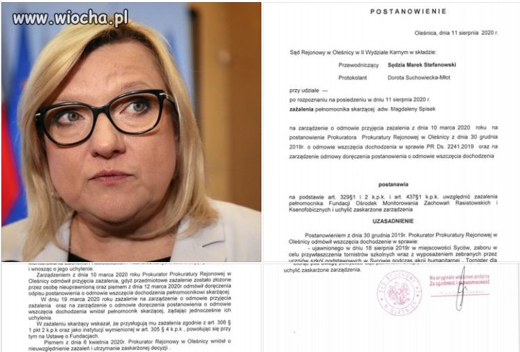 Beata Kempa w opałach. 