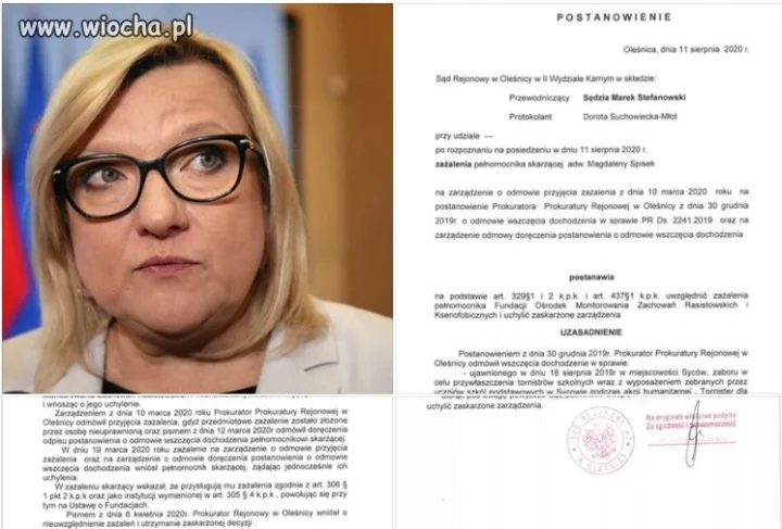 Beata Kempa w opałach. 
