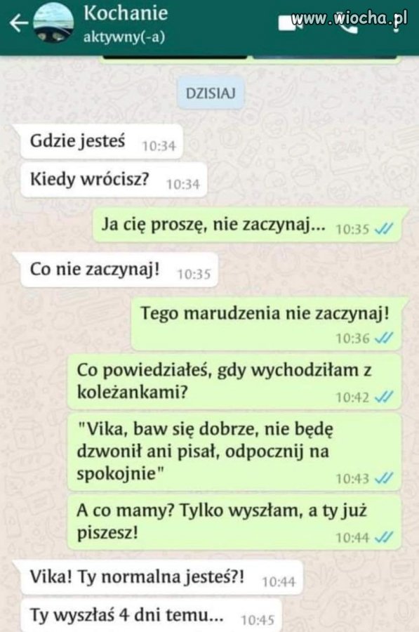 Kochający mąż...
