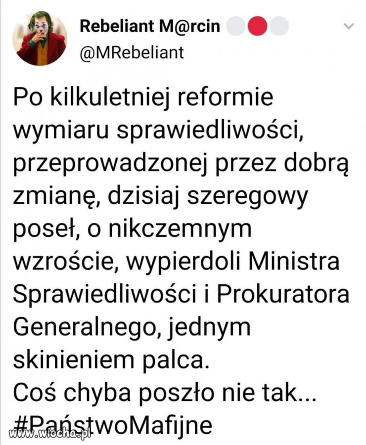 Szeregowy poseł rządzi. 